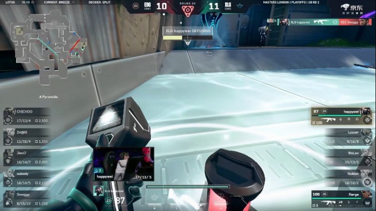 【QY球友会】🎮互爆选图!XLG有惊无险拿下图二胜利追平比分 XLG 1-1 EDG