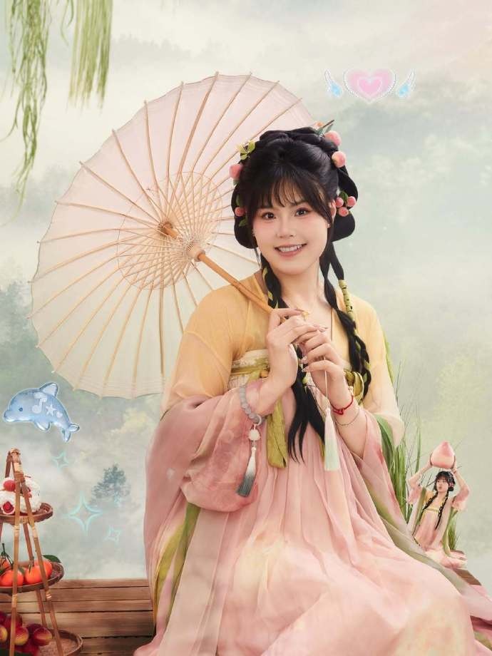 【权威发布】小仙女来喽！李月汝晒古⬅️风照 佩奇：⭐哎哟库伊尔：你很漂亮(图4)