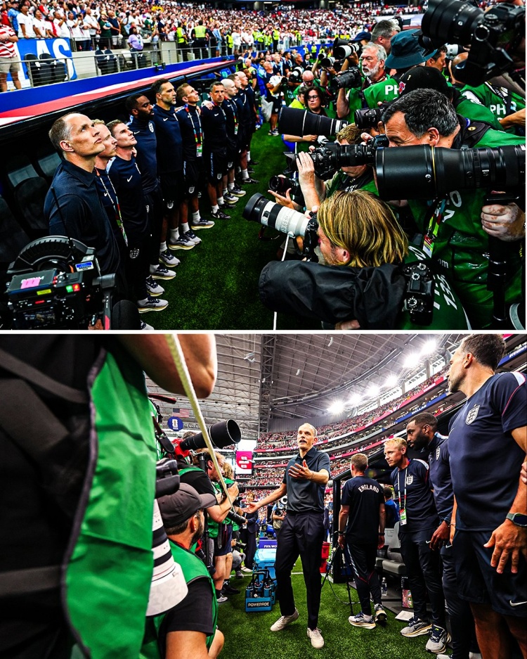 图赫尔抱怨FIFA：唱国歌时身前50个摄影师怼脸，这破坏了我的体验