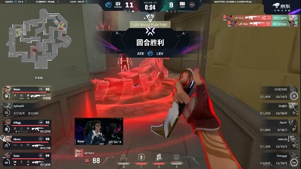 🎮LEV充足火力 Neon钱包大狙精准锁敌取得胜利!LEV 2-0 EDG