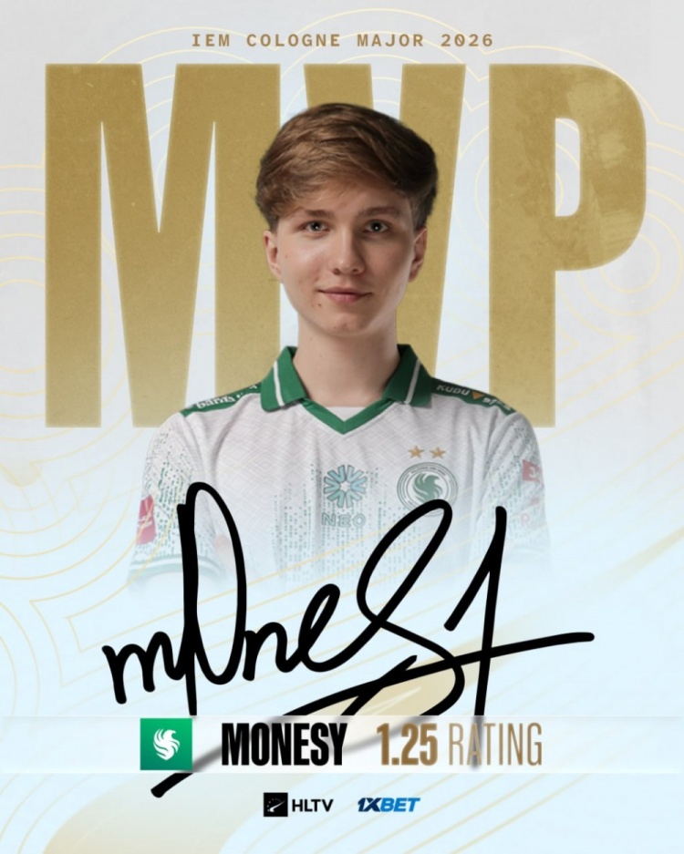 黄色闪电闪耀科隆!m0NESY斩获生涯首个Major赛事MVP