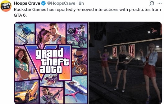 最经典的环节呢！！！爆料称《GTA6》没有