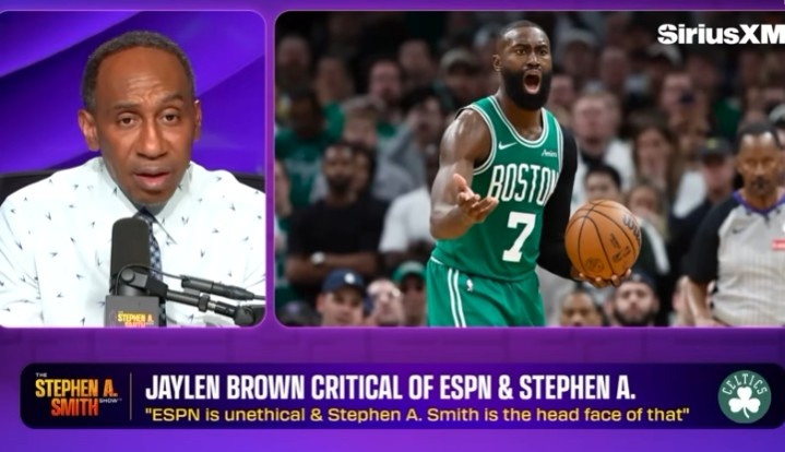 A·史密斯：杰伦·布朗说ESPN不道德&我是头号代表 触碰了我底线