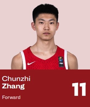 表现不俗！张淳智全场8投4中&罚球3中3 得到13分5板2助