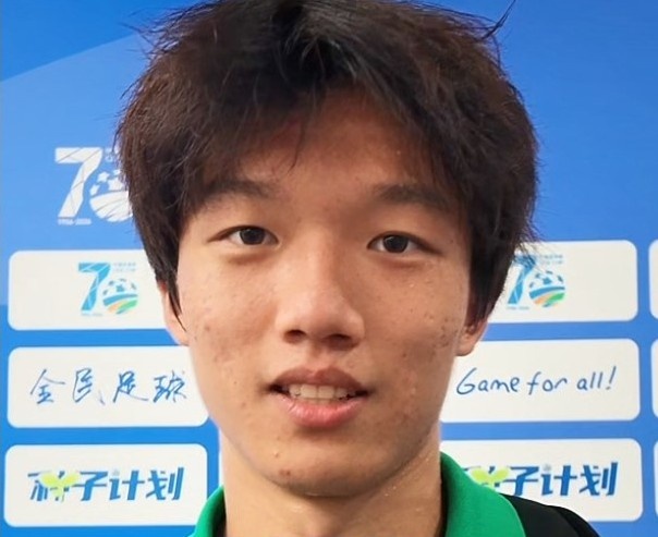 国安小将蒋子承谈一线队首秀:非常的激动,争取能在工体出场