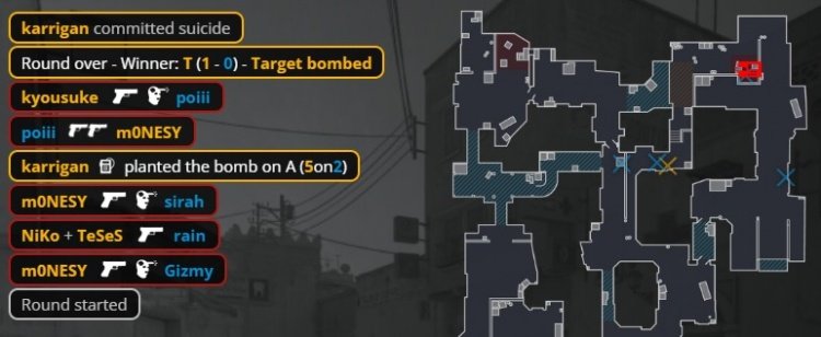 🎮poiii两回合七杀&雨神18杀制胜 100T图二战胜猎鹰 扳平大比分
