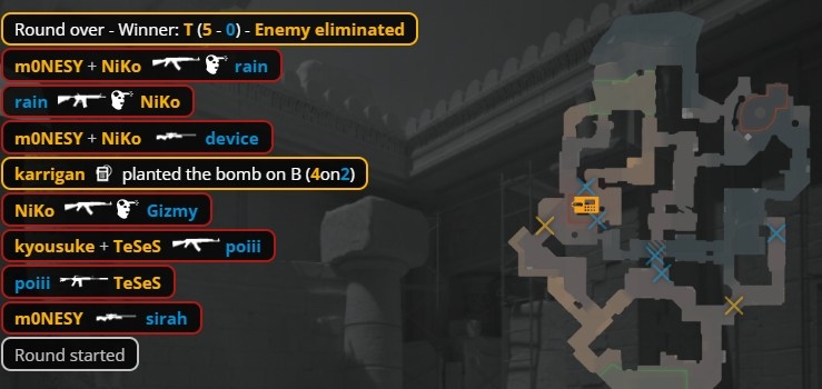 🎮惊天大暴雨！Rain火力全开 100T狂追10分 让一追二淘汰猎鹰