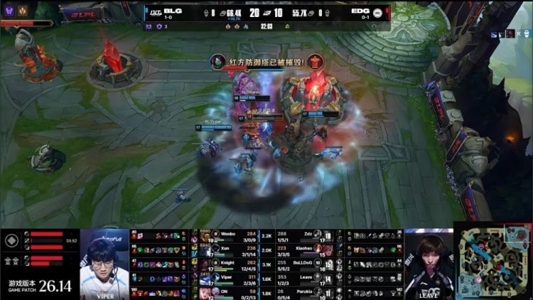 🎮Knight12杀阿卡丽尽情屠戮 BuLLDoG洛克熟练度略低 BLG2-1EDG