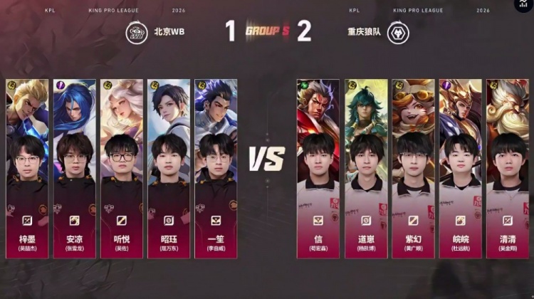 🎮狼队重回S组节奏拉满击败WB拿下胜利 狼队 3-1 WB