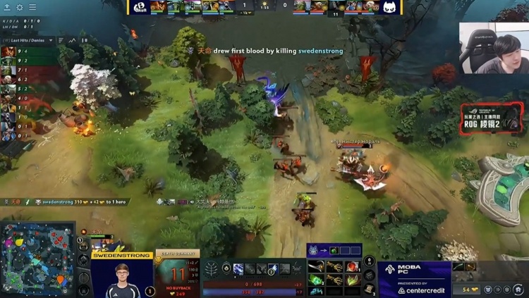 🎮换核心再打1局 灵性换高绕后一举翻盘YB2-1击败Enjoy保留悬念