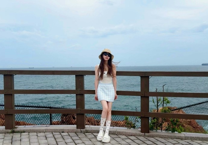 主持人BaoBao晒照:闪避台风技能发动~【球盟会】