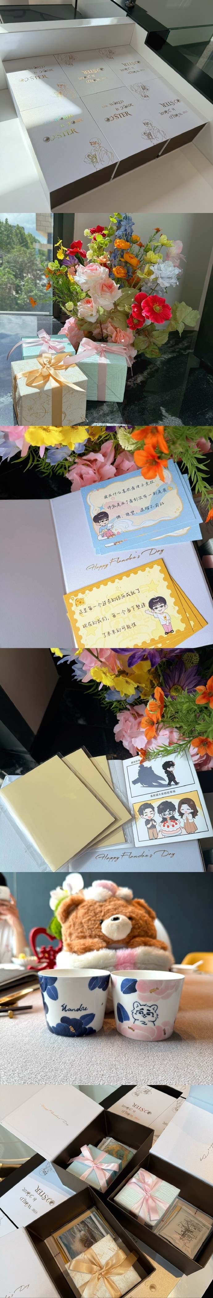 Flandre分享生日返图:多谢 托大家的福今年也热热闹闹过了个生日