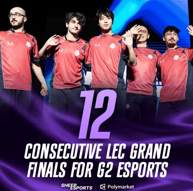 联赛霸主!G2连续12次打进联赛决赛,自23夏季赛起从未缺席