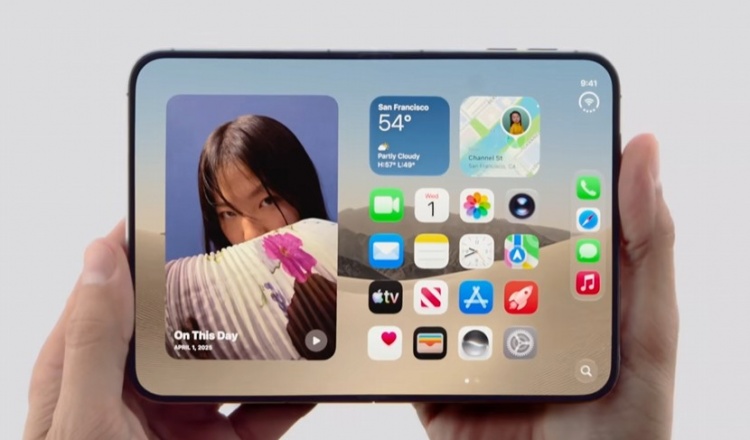 苹果折叠来了!iphone Duo 不对称设计D型外屏 国行15999元起