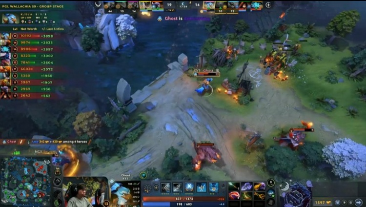 【蜗牛电竞】🎮PGL:白牛冲锋完美开团 小骷髅土猫联手输出成功翻盘 XG2-1Cvs