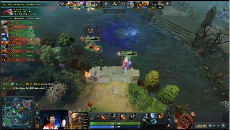 【蜗牛电竞】🎮PGL:白牛冲锋完美开团 小骷髅土猫联手输出成功翻盘 XG2-1Cvs