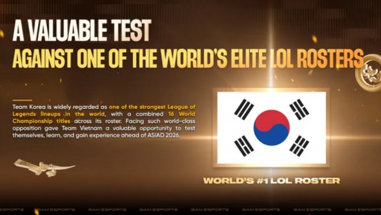 GAM分享LOL越南队韩国纪行:一局战胜韩国队的历史性胜利