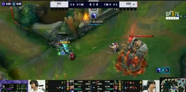 🎮亚运会英雄联盟:Canyon&Zeka下重手 韩国队1-0中国台北队