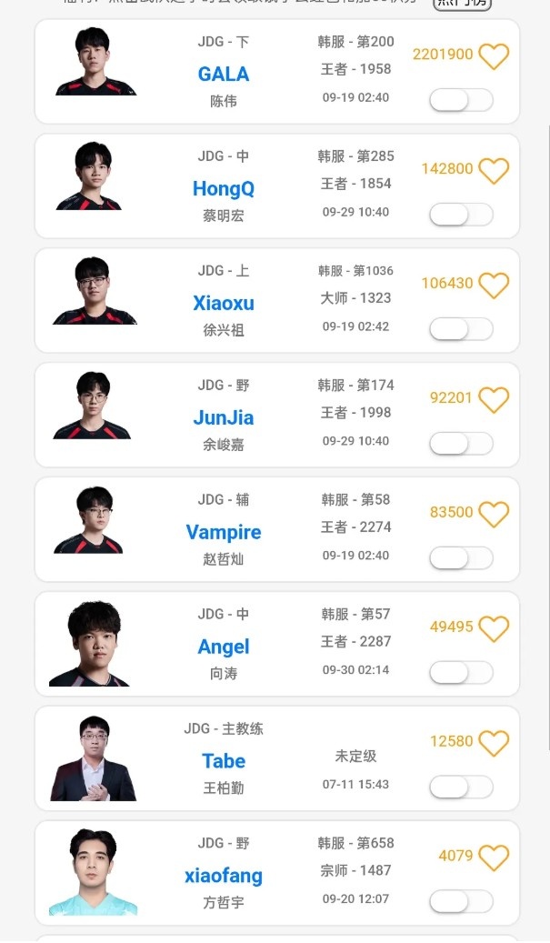 【万博电竞】德杯备战情况:JDG只有Angel韩服排位 BRO全员韩服训练严阵以待