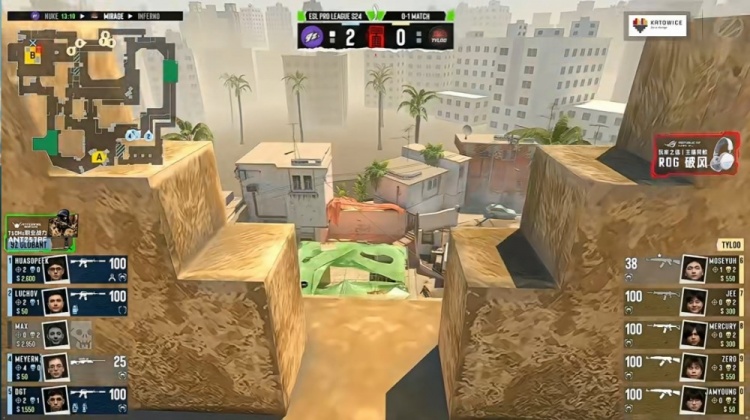 🎮EPL S24:被打崩!JamYoung状态低迷 TYLOO遭9z横扫掉入0-2组【球盟会】
