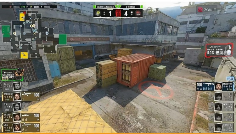 🎮EPL S24:熟练度不够!slaxz大狙21-7打出压制 M80扳平比分