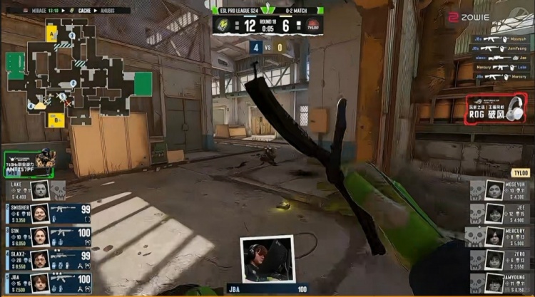 🎮EPL S24:熟练度不够!slaxz大狙21-7打出压制 M80扳平比分