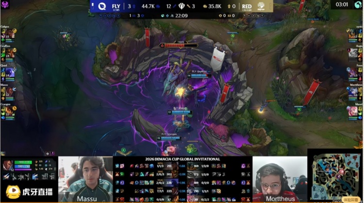 🎮德杯:实力差距!Massu卢锡安圣枪猛洗礼 FLY淘汰RED晋级线下