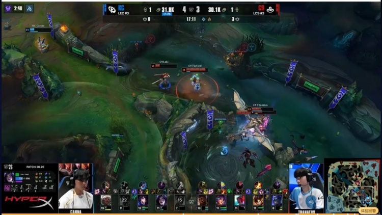 🎮韩援中单亦有高低！kyeahoo阿狸撑住局势 KC击败C9晋级胜者组