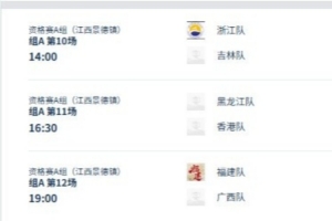 第三届全国青少年三大球运动会第四比赛日赛果出炉