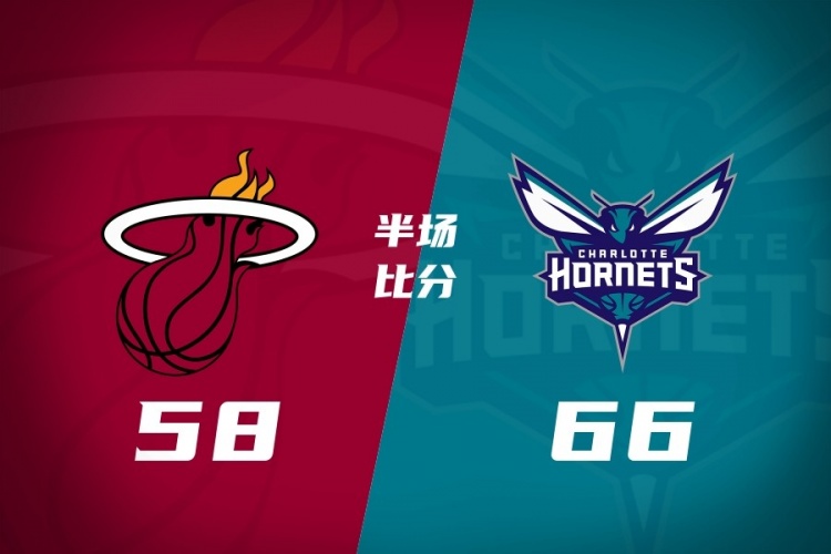 半场战报-热火落后黄蜂8分 字母哥10分3犯 克莱11分 施罗德17+5