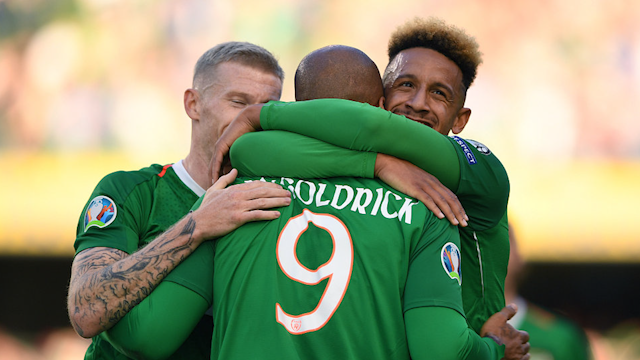 欧预赛-麦高德里克破门 爱尔兰2-0轻取直布罗陀