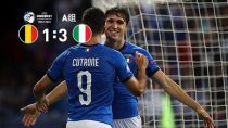 欧青赛-巴雷拉库特罗内各入一球 意大利3-1战胜比利时