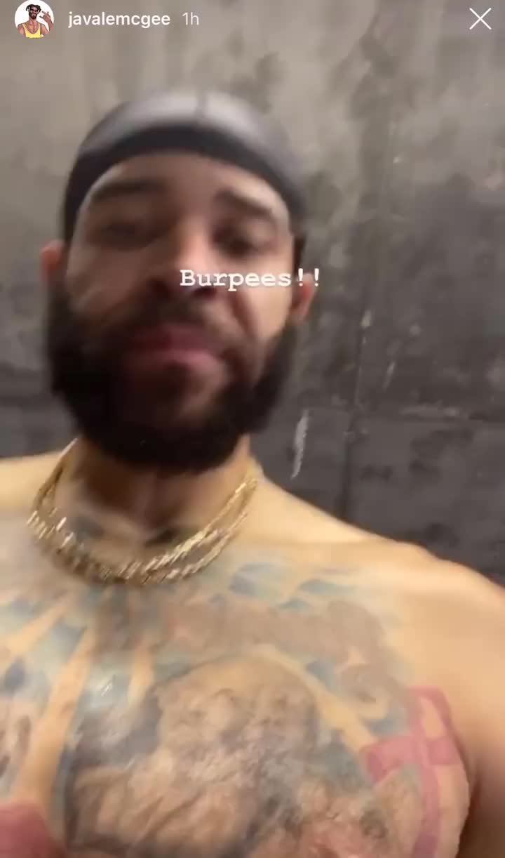 NBA复赛在即 麦基这是在做什么名堂