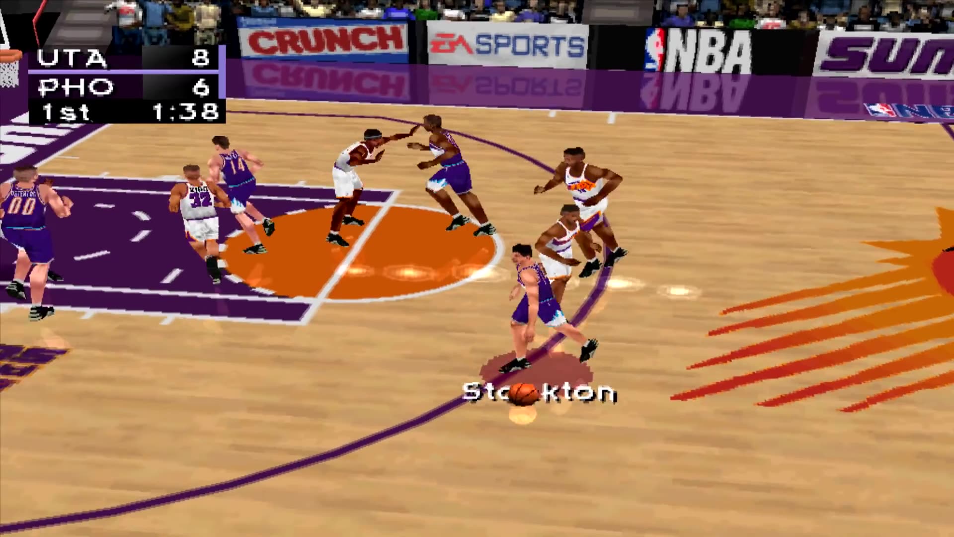 没有2K之前大家的篮球游戏是这个 画面非常卡通呆萌