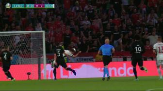 欧洲杯-哈弗茨破门格雷茨卡救主 德国2-2匈牙利1/8决赛将战英格兰