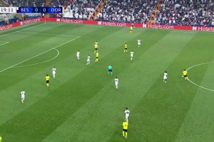 欧冠-贝林厄姆传射哈兰德破门 多特蒙德2-1贝西克塔斯