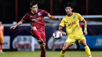 中甲-阎相闯传射季胜攀双响 北体大5-0十人新疆