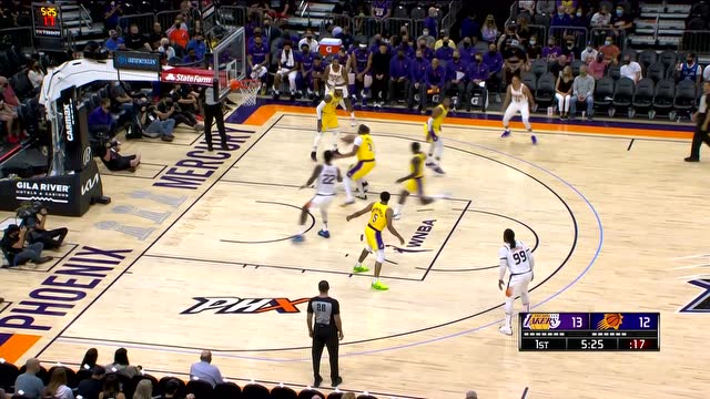 🏀季前赛-保罗8+11 浓眉14+8 安东尼8分 太阳轻取湖人