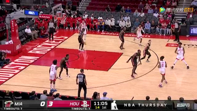 🏀季前赛-希罗24+9 邓罗20分 格林20+5 热火赢火箭获连胜