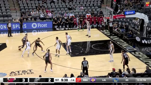 🏀希罗26分 斯特鲁斯28分 热火力克马刺取3连胜