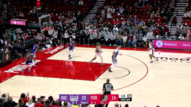 🏀季前赛-米切尔20分 利拉德休战 国王轻取开拓者
