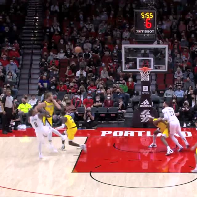🏀麦科勒姆27+6 鲍威尔25分 小萨15+12 开拓者逆转步行者