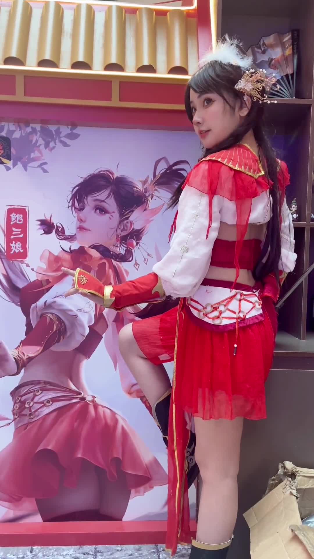 这位鲍三娘cos还原度高吗?