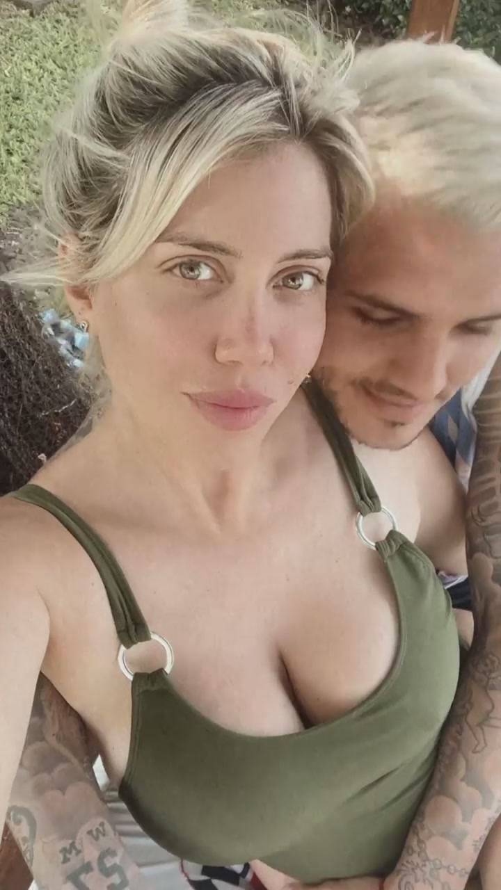 给二弟迷坏了！旺达晒和伊卡尔迪恩爱度假视频