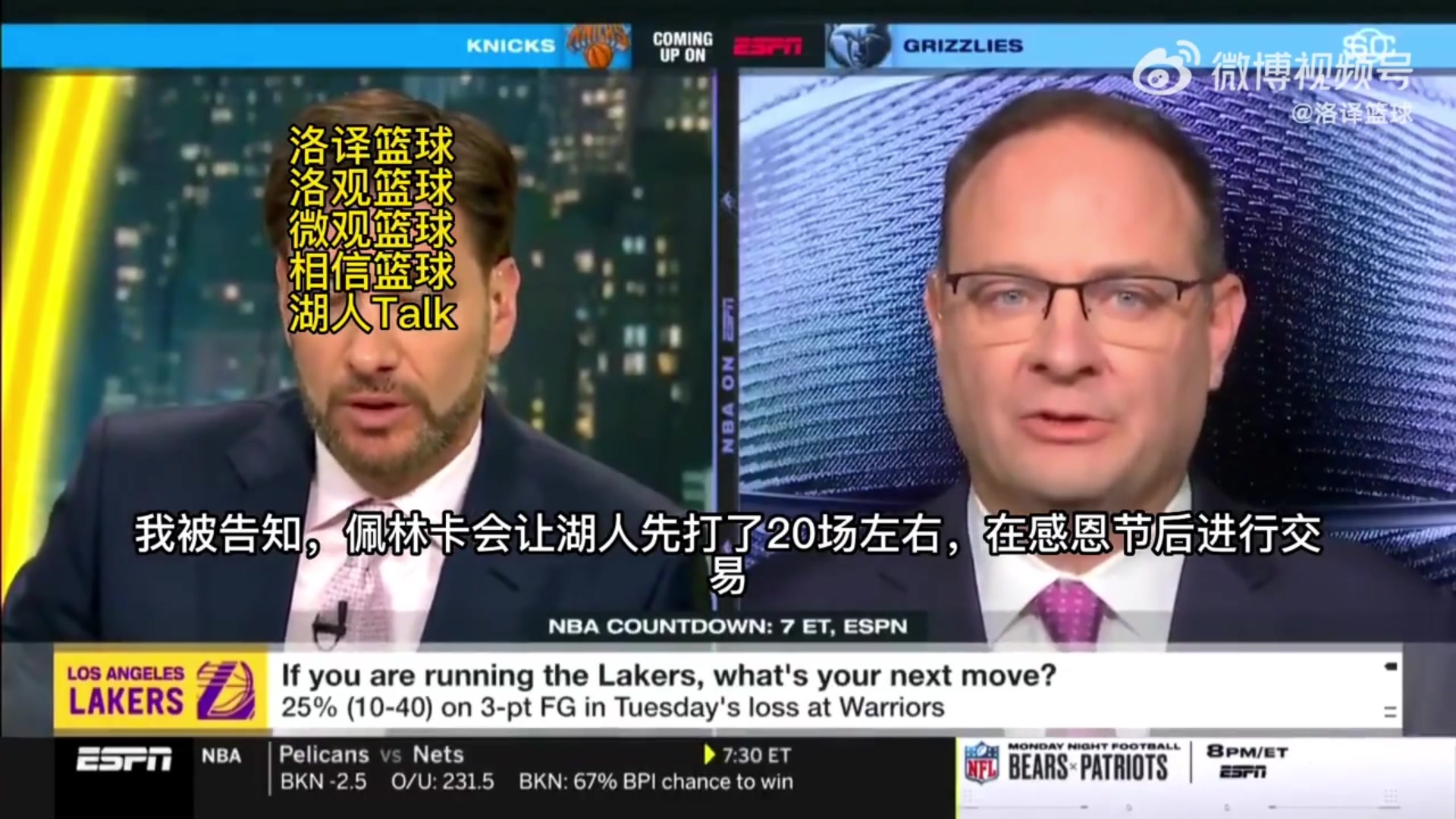 Woj：佩林卡会等打完20场比赛后再决定要不要交易威少