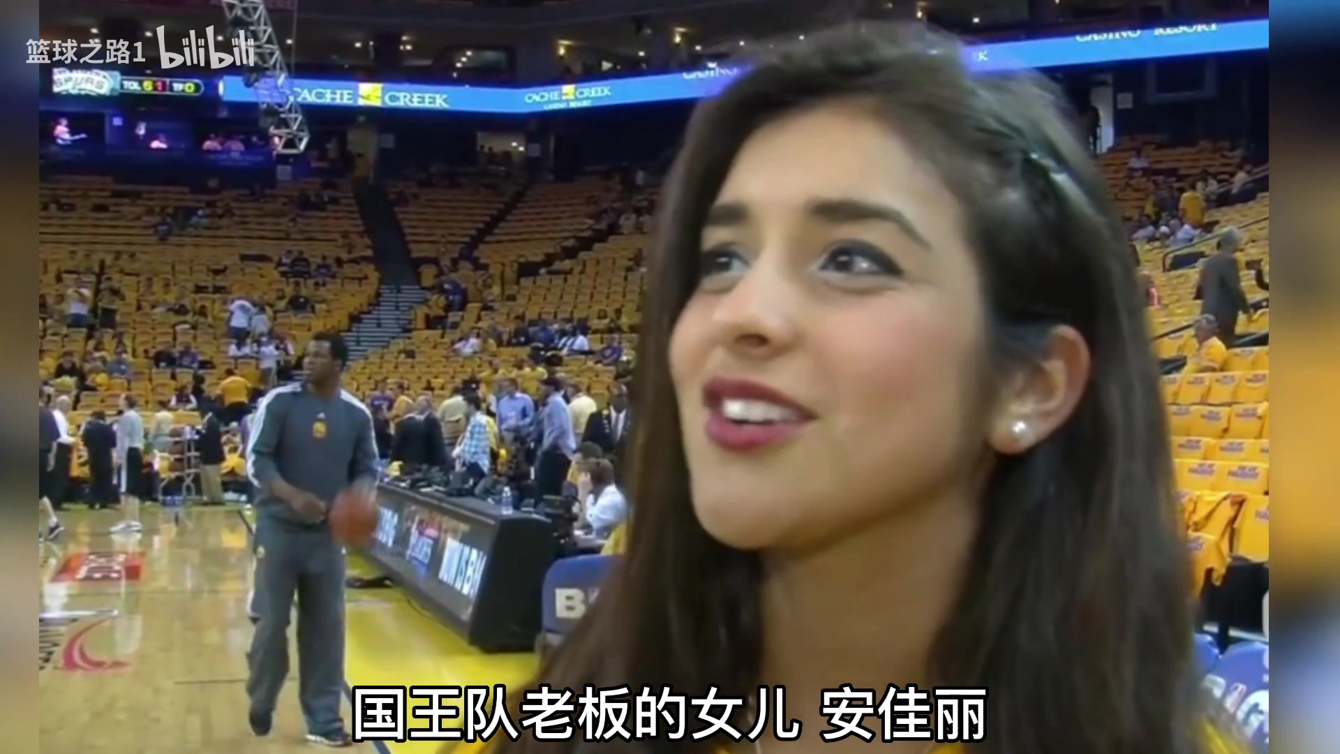 那个杜兰特追不上的女神，居然是库里的小迷妹！