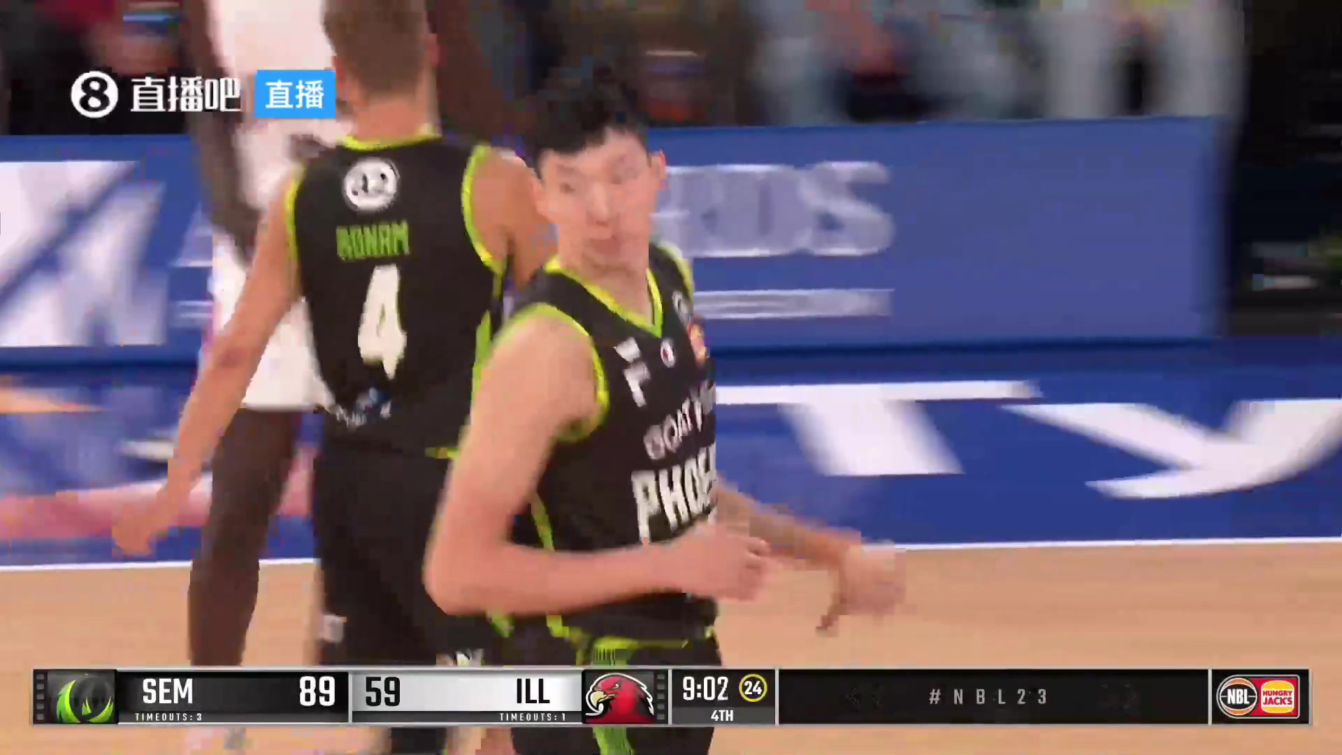 一寸长一寸强！周琦内线接球上演双手暴扣