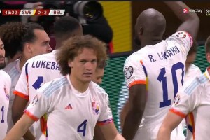 欧预赛-卢卡库帽子戏法卢克巴基奥两助 比利时3-0完胜瑞典