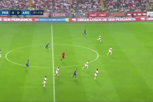 世预赛-梅西双响独享南美世预赛射手王 阿根廷2-0秘鲁迎4连胜