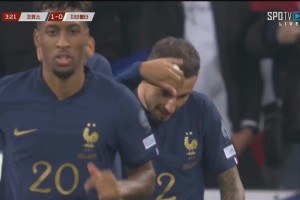 欧预赛-法国14-0狂胜直布罗陀 姆巴佩3射2传法国创队史最大比分胜利
